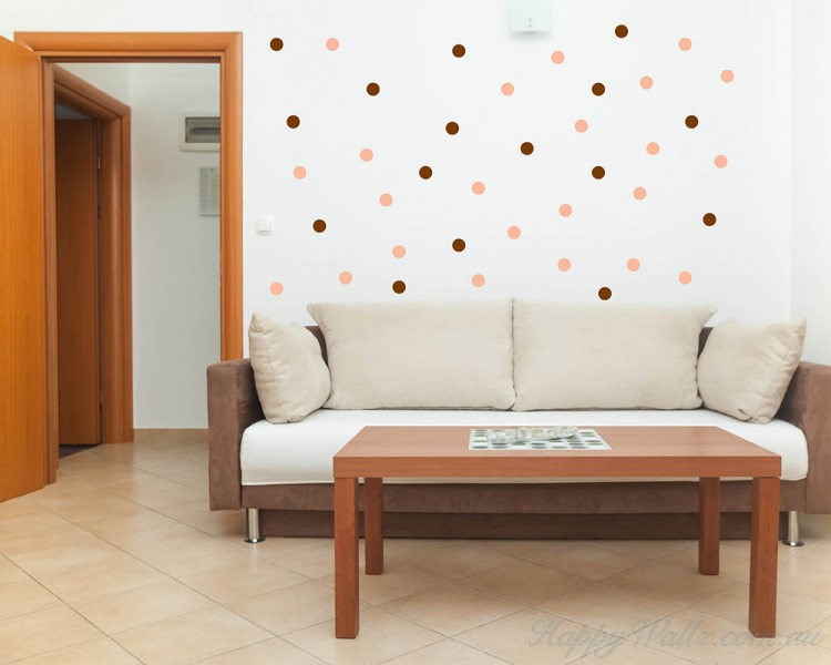 Polka Dots Wall Decal Pattern Wall Sticker